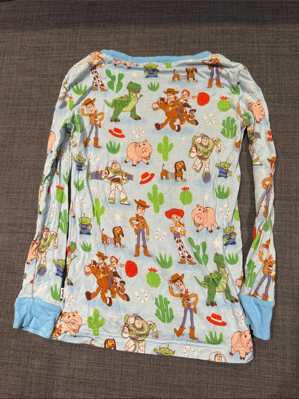 Little Sleepies Light Blue Toy Story Character Pajama Set